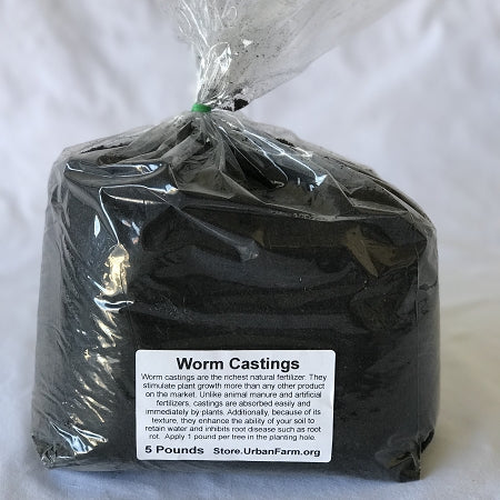 Worm CASTINGS - 6 lbs